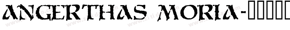 Angerthas Moria字体转换